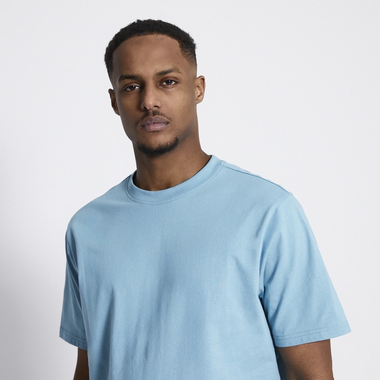 Heavy tee "William" Aqua